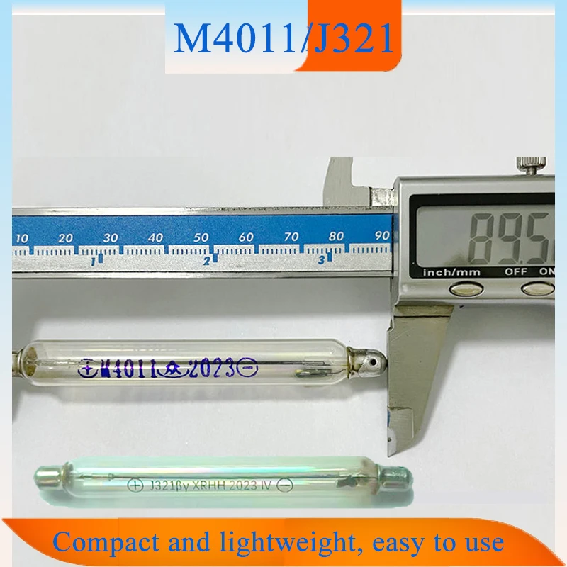 High Sensitivity M4011/J321 GM Geiger Tube Detection of α/β-particles and γ/X-rays for ionization Nuclear Radiation Detection