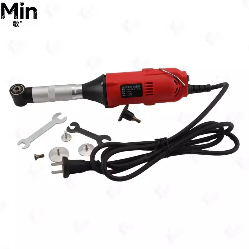 OEM  4500Rpm Mini Micro Angle Grinder 90 Degree Elbow Handheld Die Grinder for Ceramic Tile Seam Cleaning