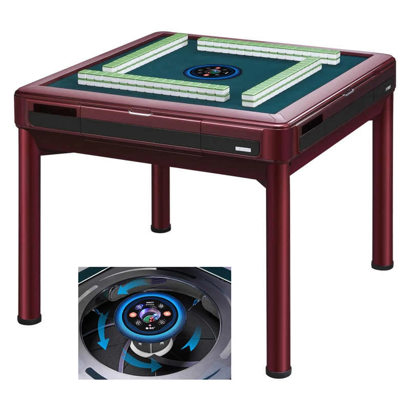 Hot Sale Crystal Acrylic Mahjong Cards Chinese Mahjong Set Travel Mahjong Aluminum Box