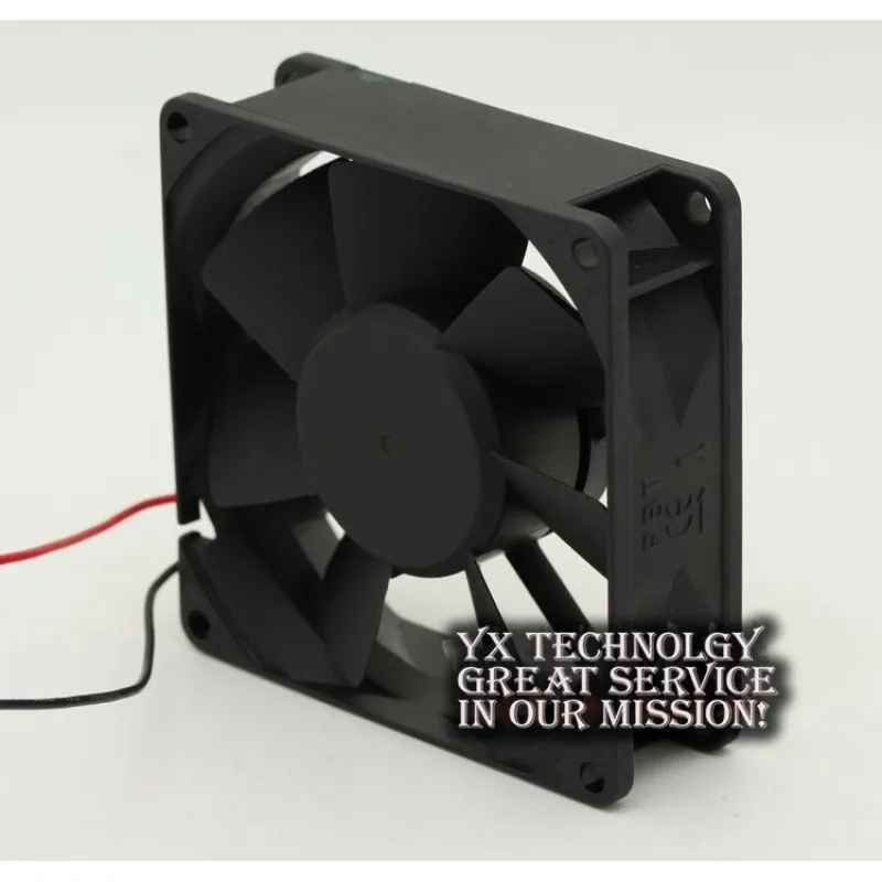 KD1208PTB1 8025 12V 1.7W 3 wire 80mm double ball fan cooling fan SUNON