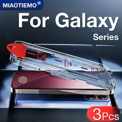 3Pcs For Samsung Galaxy S25 Ultra S24 S23 S22 S21 Plus A55 A35 A25 A15 A16 A34 A54 A55 A56 5G Screen Protector Tempered Glass
