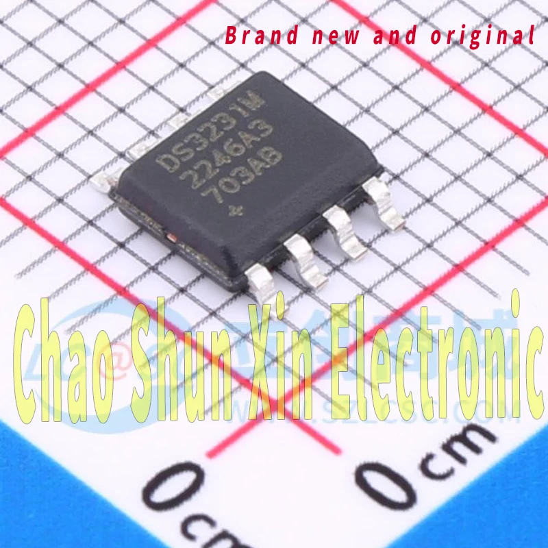 Brand New Original Smd Ds3231Mz+Trl Silk Screen Ds3231M Soic-8 Real-Time Clock Chip Digital Components