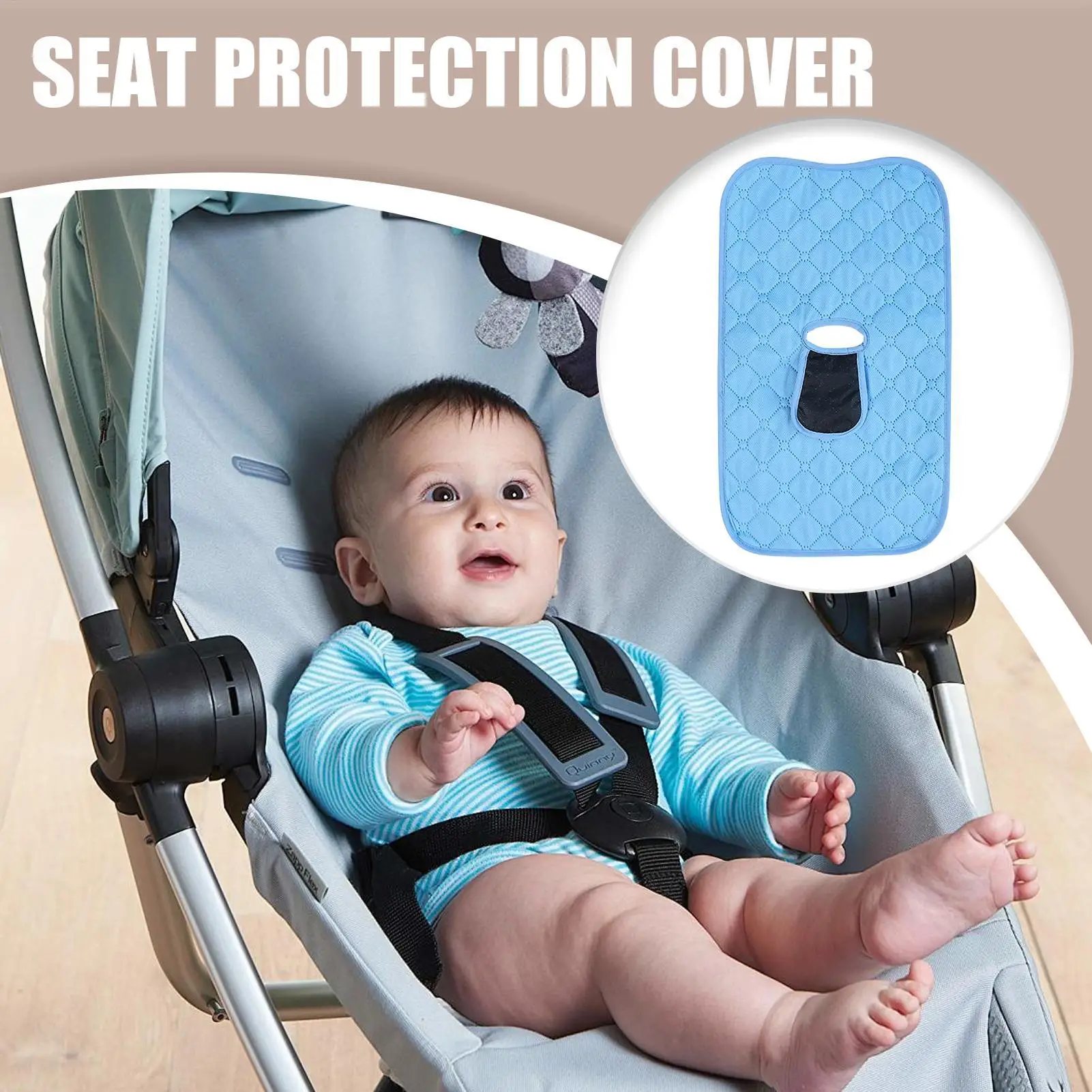Waterproof Car Seat Cover Non-slip Waterproof Car Seat Protector Portable Changing Pads For Training Urinal Road Trip Hot Day