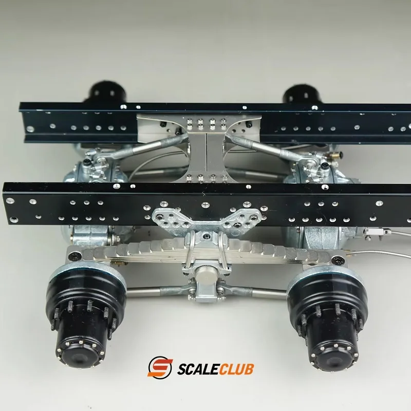 

Scaleclub Model For Tamiya 1/14 Tractor Mud Head Simulation Metal Two-axle Rear Suspension Qianqiu Suspension