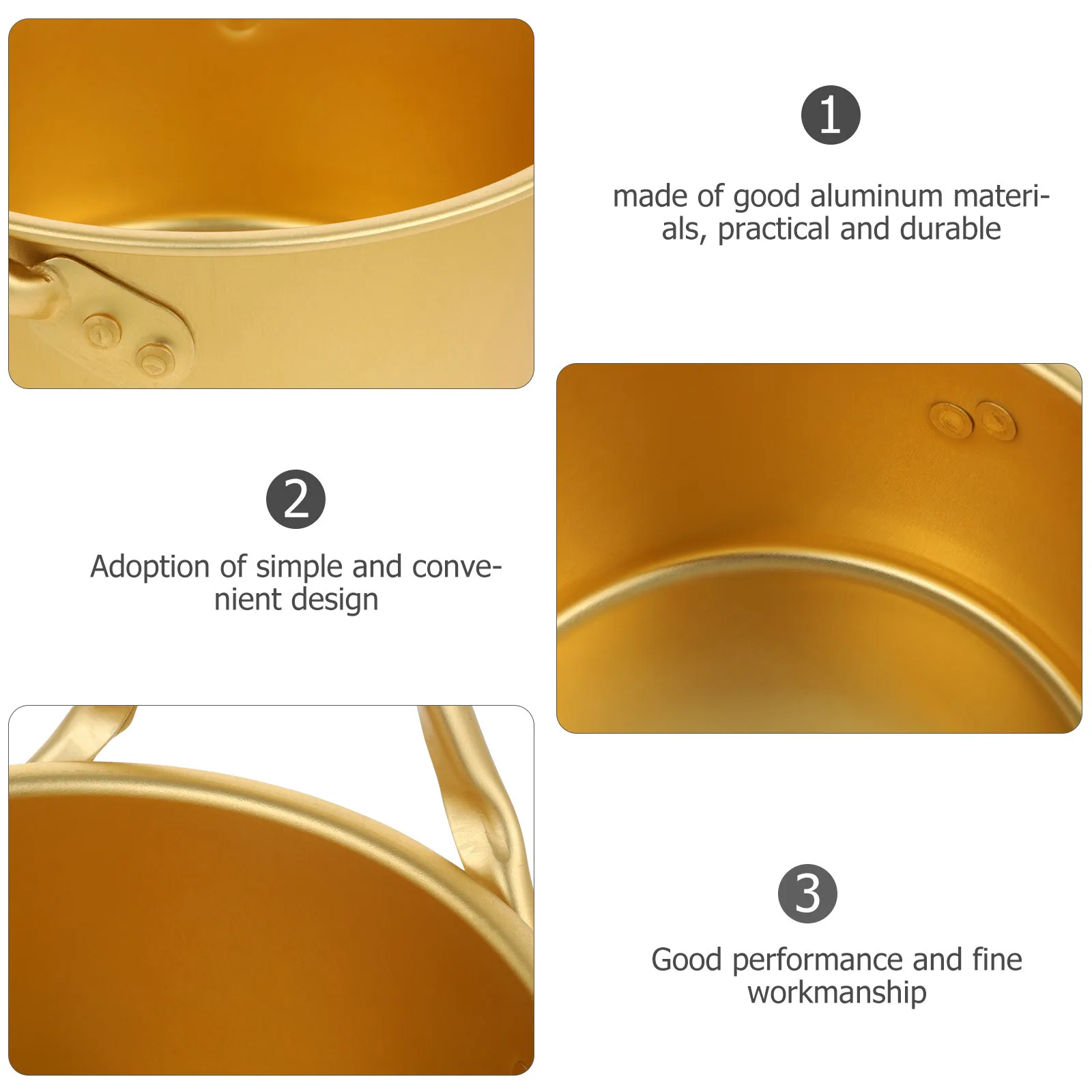 

Thickened Soup Pot 3.5L Large Aluminum Cooking Stockpot Dual Handle For Kitchen Home Use Ramen Milk Pot With Lid Reusable