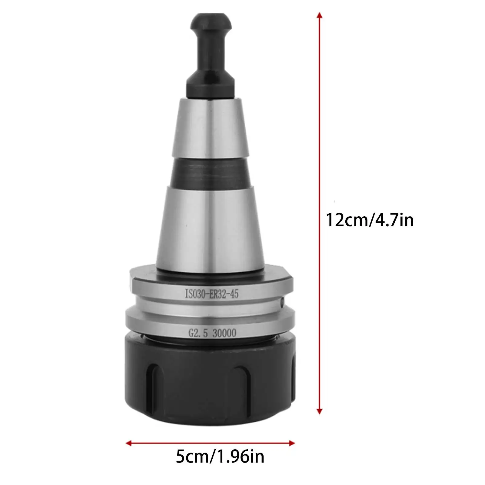 ISO 30 ER32 Balancing Collet Chuck G2.5 30,000 RPM CNC Milling and Turning Machine Tool Holder, Balancing Holder/Chuck