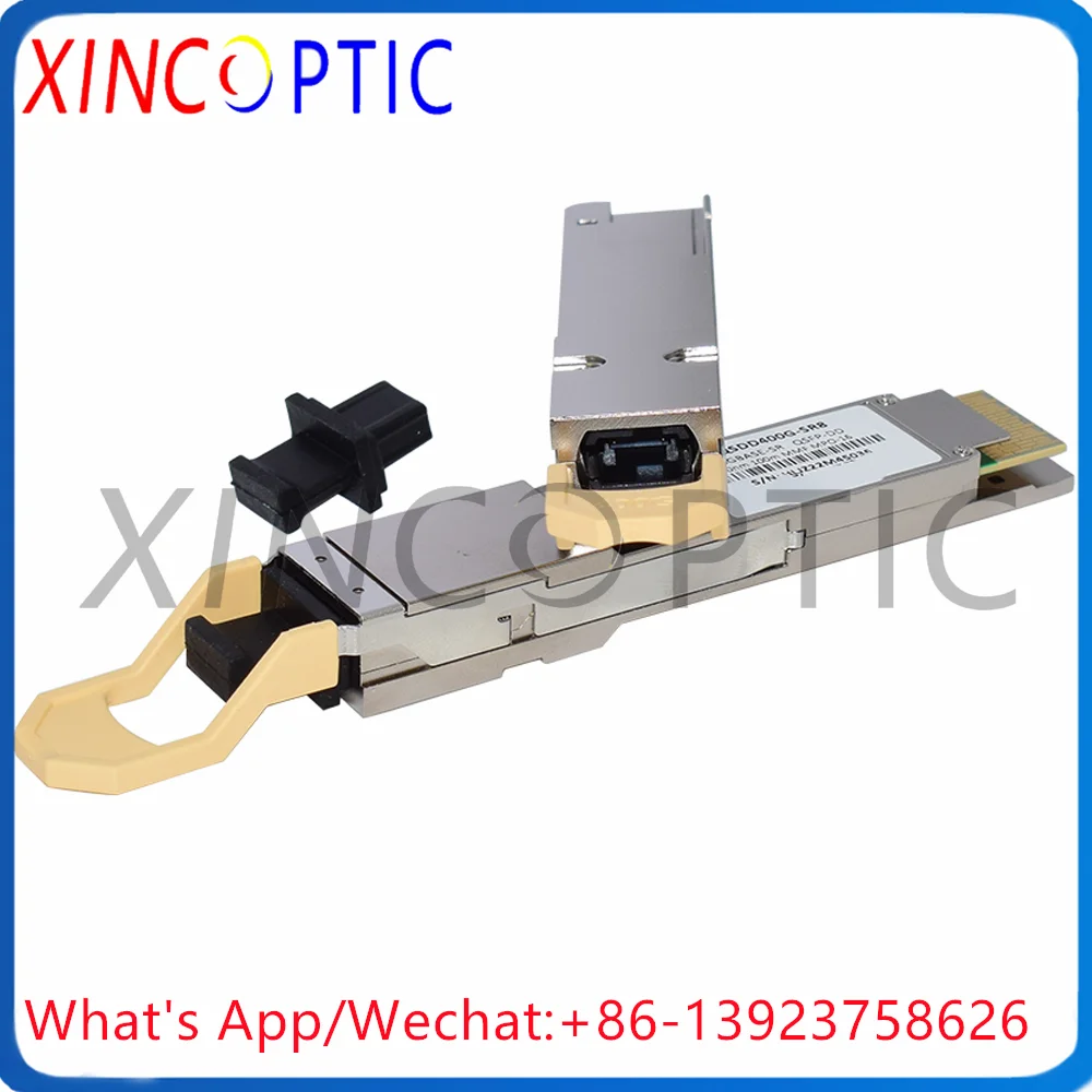 400G MM OSFP112 SR4 Transceiver,400G OSFP112 SR4 850nm 100m Multimode Optic Transceiver OSFP Module For Cisco/Mikrotik Switch