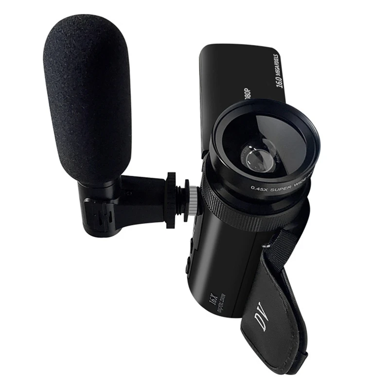 DV Video Recorder Camcorder Audio Recording With Microphone Digital Zoom Video Camera Machine For Recording Vlogs