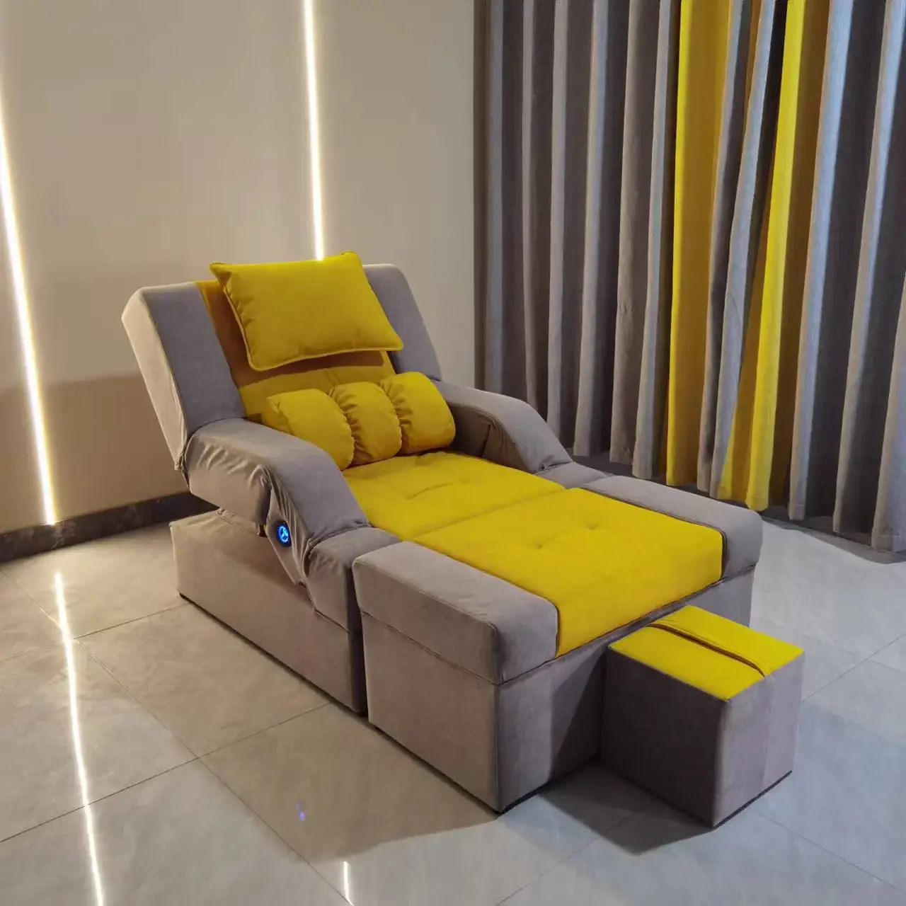 LMM electric foot bath sofa foot bath sofa steel frame structure foot bath sofa