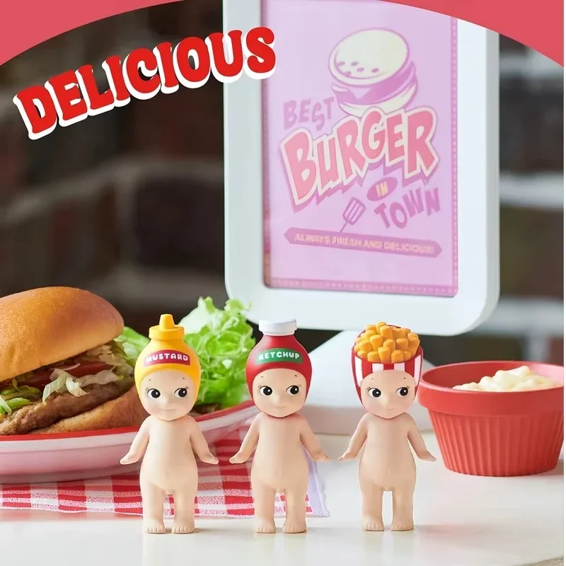

100% Genuine New Product Sonny Angel Snack Series Mystery Box Blind Doll Collectible Model Statue Toy Trendy Toy Gift In Stock