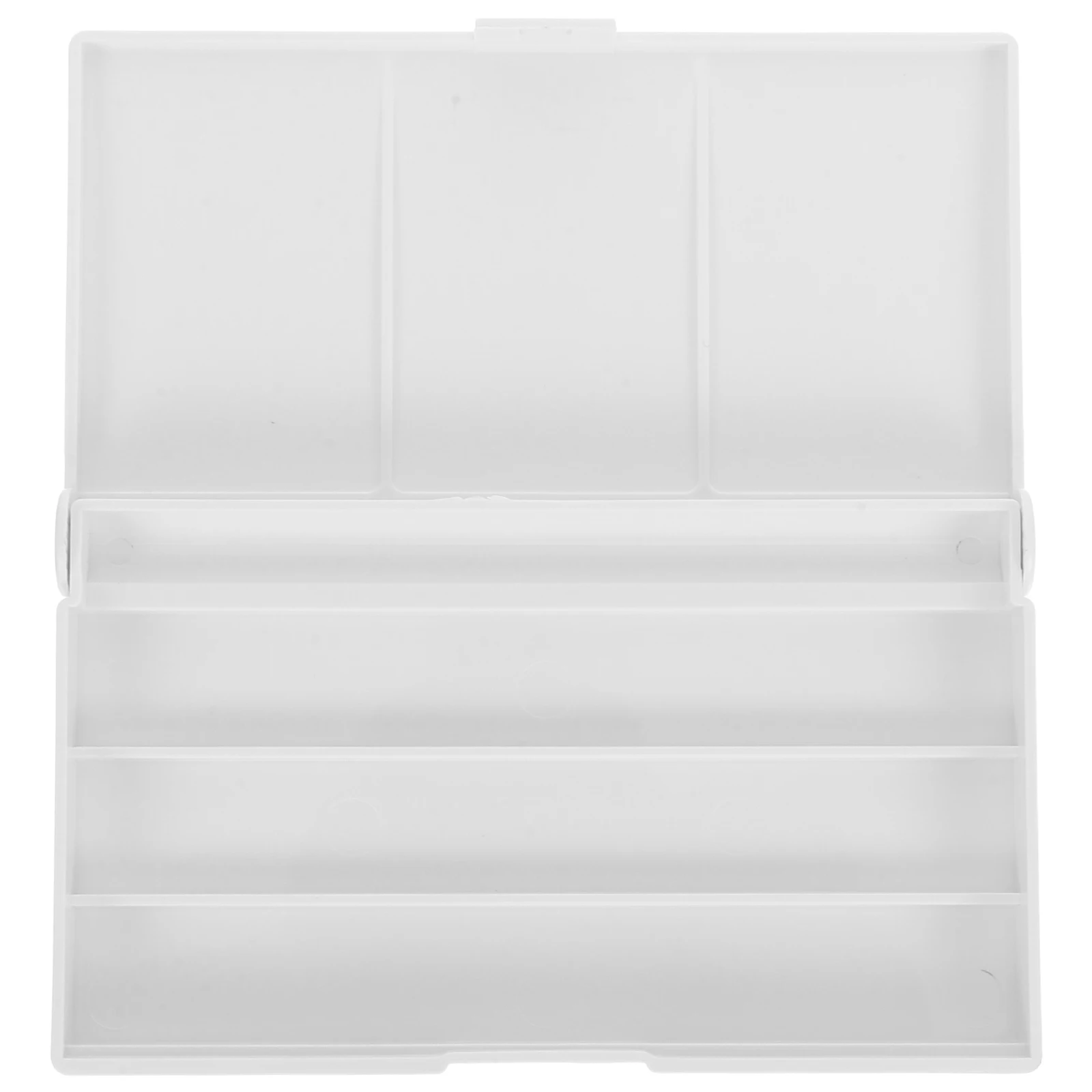 

Multi-Compartment Watercolor Palette: Plastic Paint Mixing Tray for Artists - Portable Pigment Holder for Outdoor Sketching and