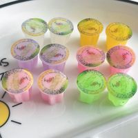 20Pcs Miniature Resin Jelly Cute Cabochon Dollhouse Supermarket Food Snacks DIY Crafts Jewelry Making Scrapbook Decoration