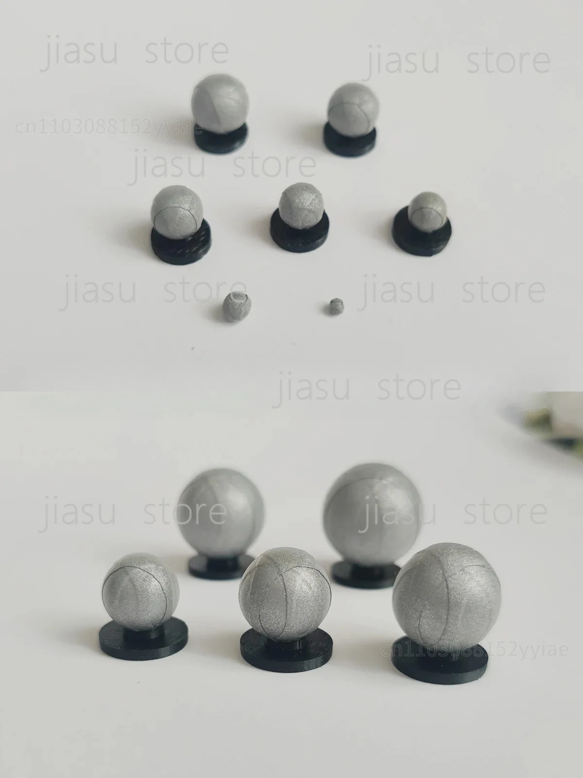 

10pcs Optical Passive Reflector Ball Motion Capture Ball Marking Point 3D Film and Animation Marking Device