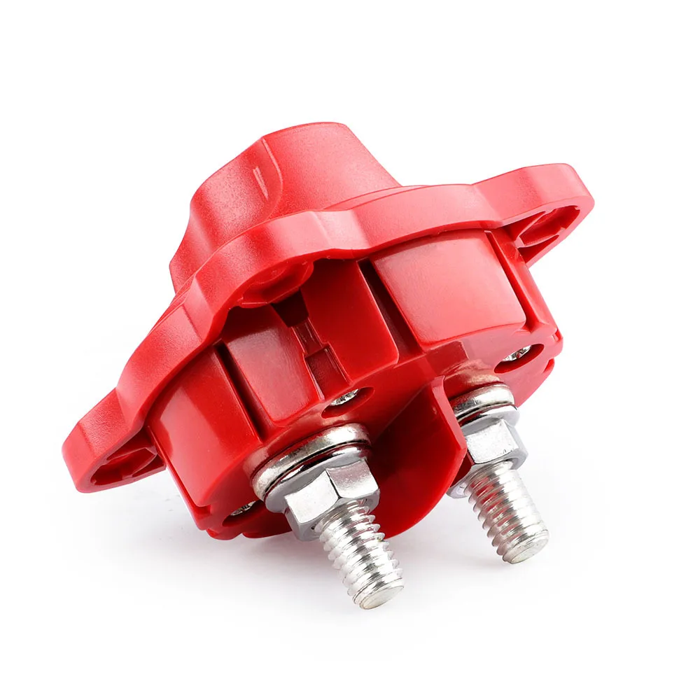 Car Auto RV 100A-300A 12V-48V Marine Boat Single Circuit Battery Selector Isolator Pemutus Rotary Switch Cut