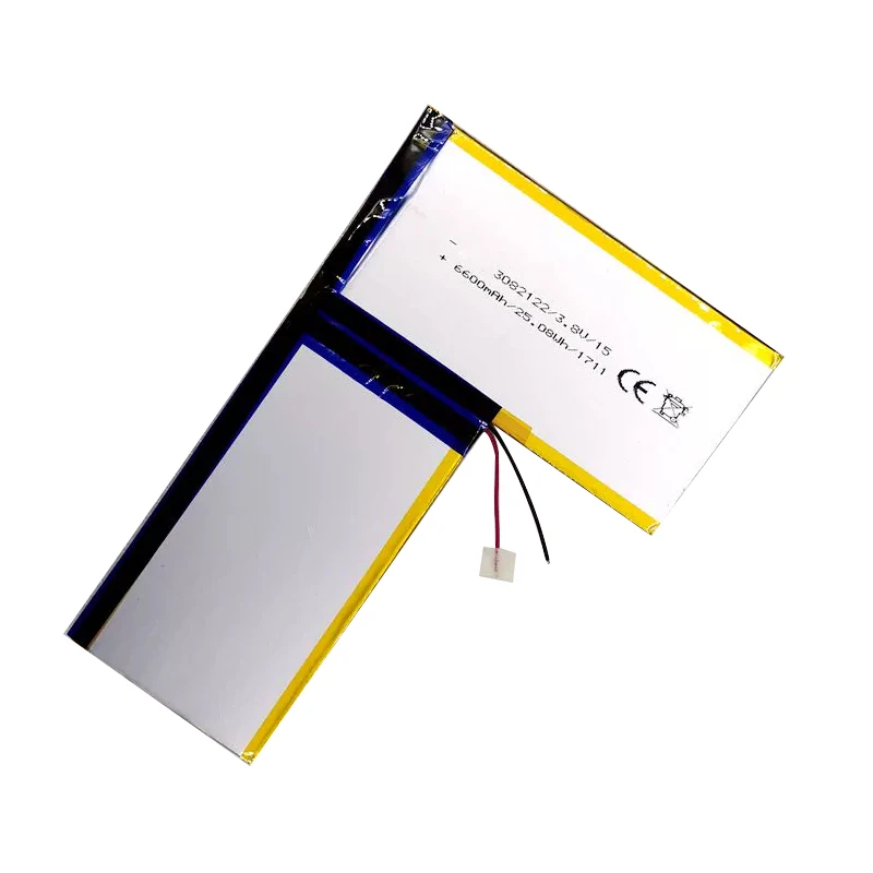 UGB New Battery For JJY 3082122 Tablet battery 2 lines 6600mAh 3.8V 25.08Wh