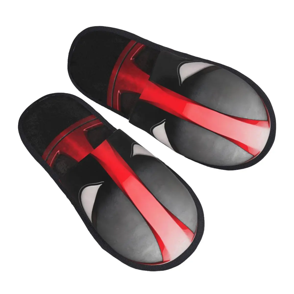 Zapatillas de casa Deadpool de cómics personalizadas para mujer, zapatillas de espuma viscoelástica suave con dibujos animados de Anime Vintage, zapatillas de Hotel sin cordones