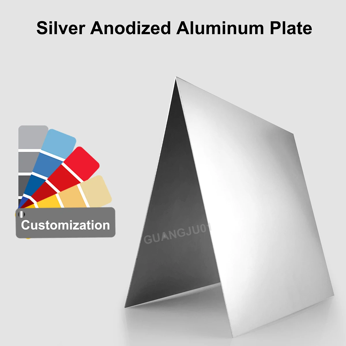 5052 Alloy Aluminum Plate Silver Anodized Al Aluminum Sheets Thickness 0.5/0.8/1/1.5/2mm 100x100 200x200 200x300 300x300mm