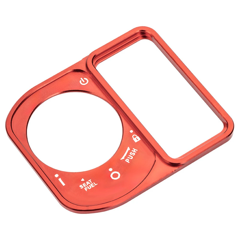 High Temperature Resistant Electric Door Lock Cover Decorative Motorcycle Parts Easy Installation Customizable Motorcycle Parts