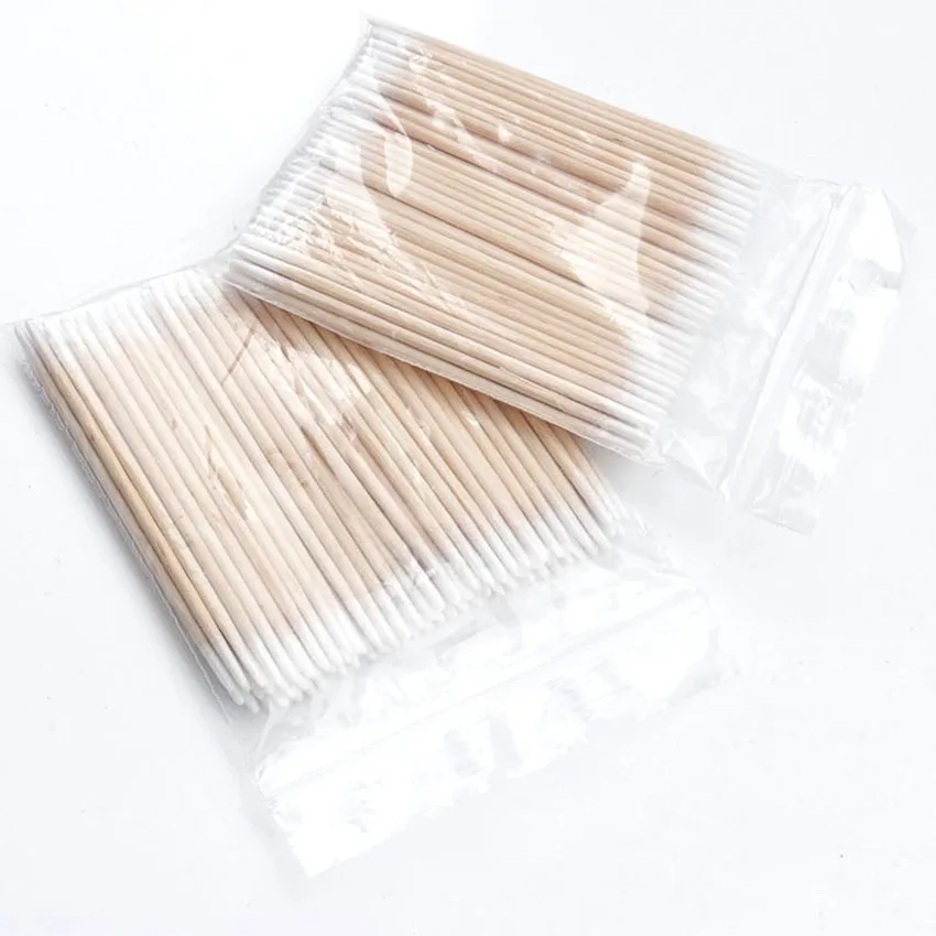 

7cm double pointed cotton swab tattoo eyebrow mist eyebrow floating lip small cotton swab makeup cotton swab pointed beauty