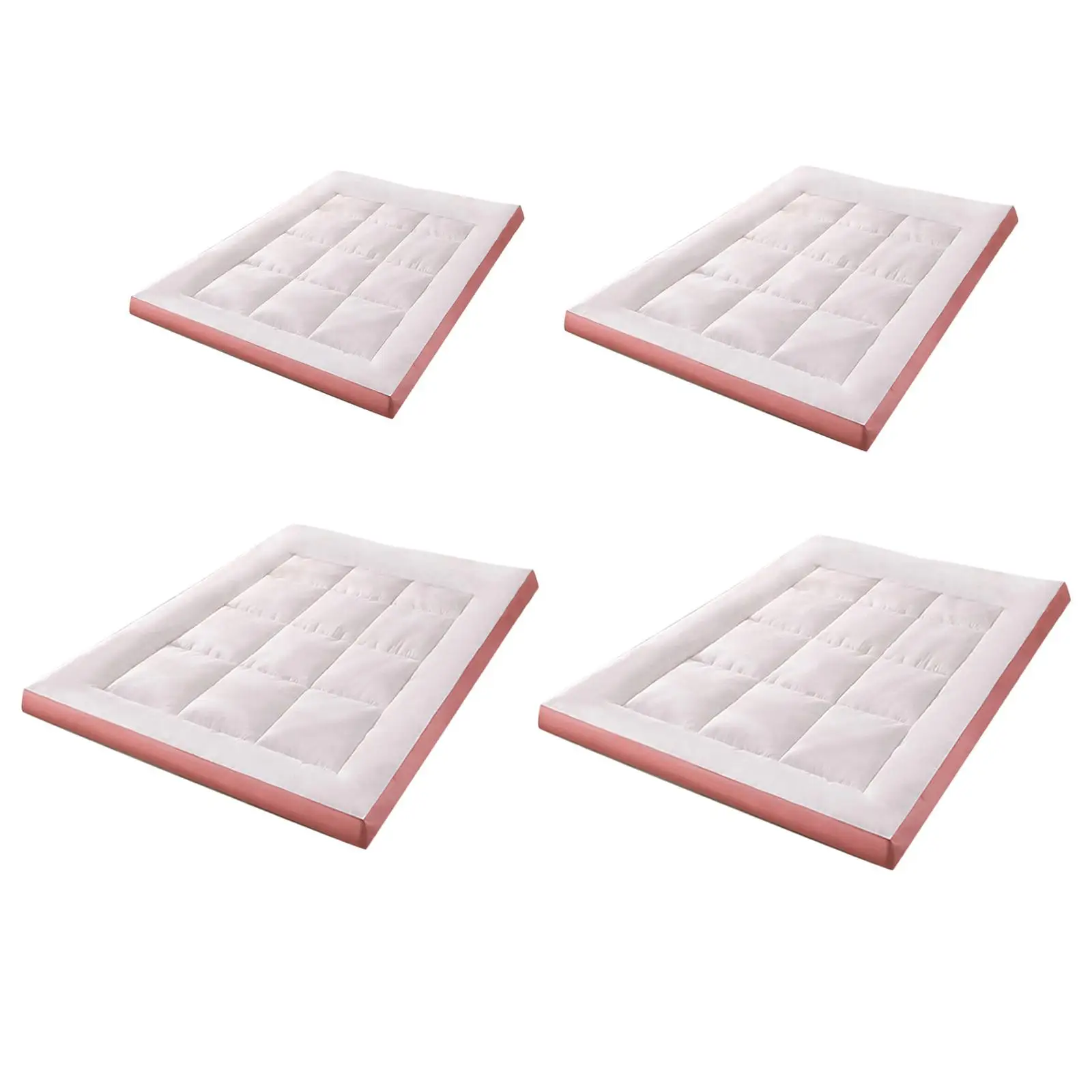 Futon Mattress Thicken Comfortable Folding Breathable Floor Mattress Sleeping Pad for Home Living Room Camping Student Dormitory