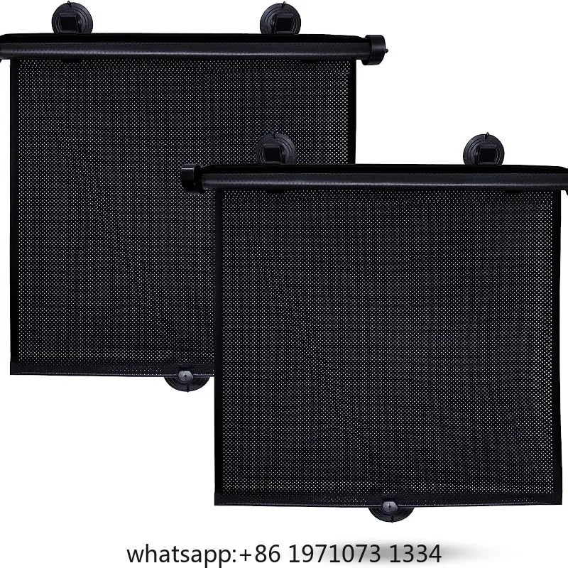 Car side window sunshade, children's retractable sunshade for UV protection and sun protection, car blinds