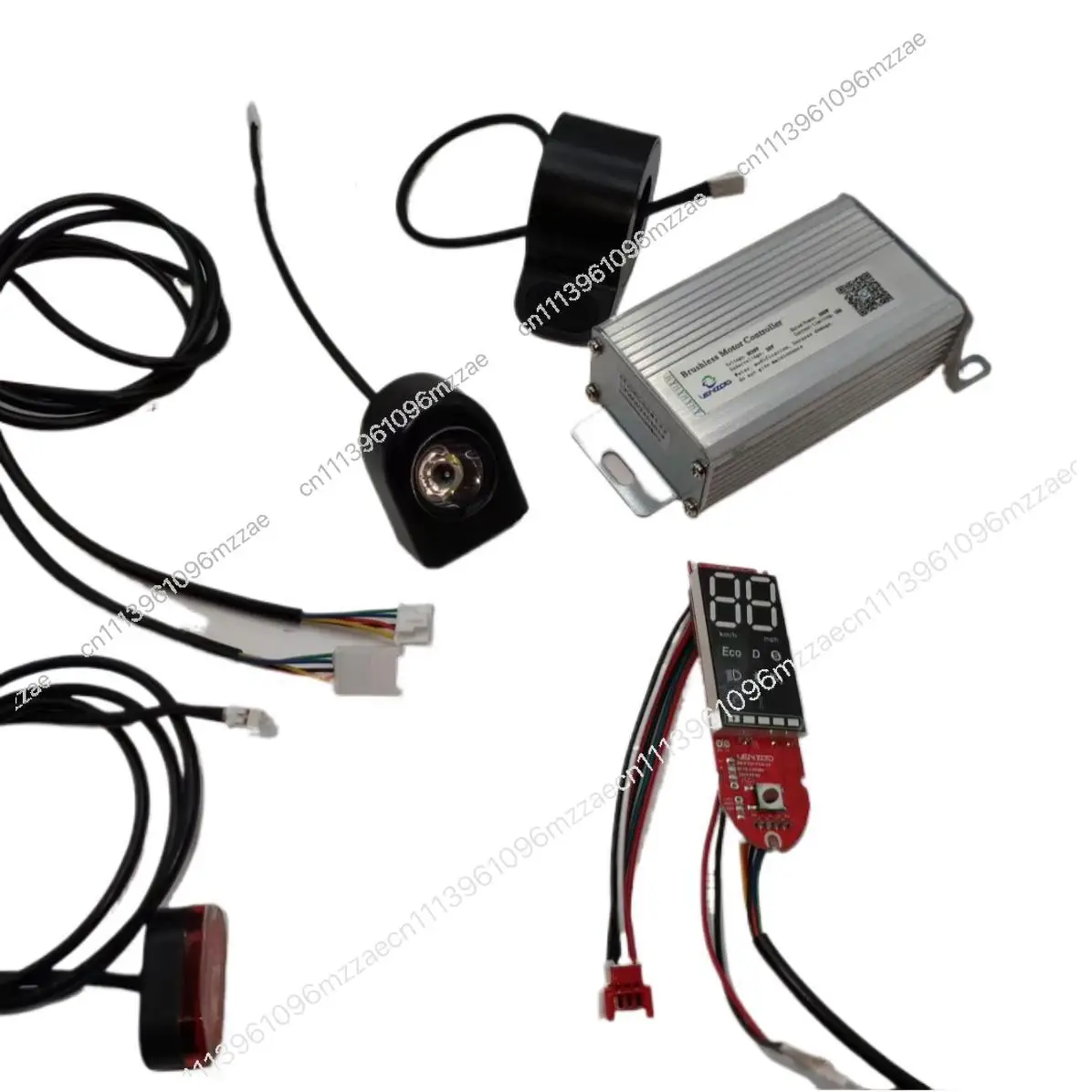 M365 Scooter Accessories Electric 36V350W Controller Dashboard Accelerator Headlight Tail Light Handbrake Full Set