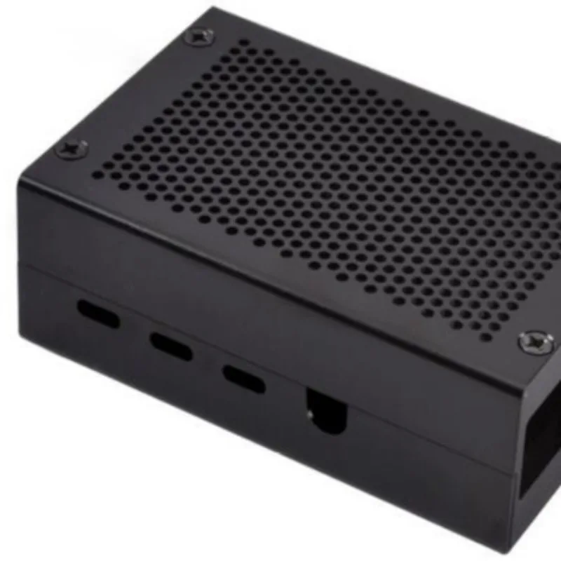

Raspberry Pi 4th generation shell aluminum alloy metal 4b + shell + Raspberry Pi4 chassis cooling box accessories