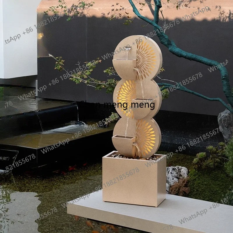 Outdoor Courtyard Water Circulation Fountain Landscape Decoration Courtyard Garden Balcony Landscape Water Ornament