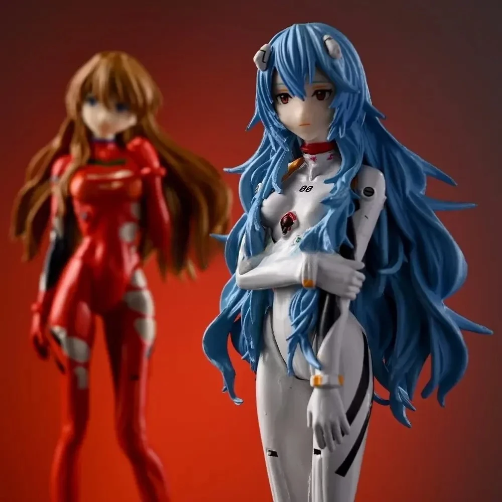 

Аниме Neon Genesis Evangelion Eva Ayanami Rei Kawaii Фигурка ПВХ Модель игрушки Рождественские подарки для детей Кукла Собрать на складе