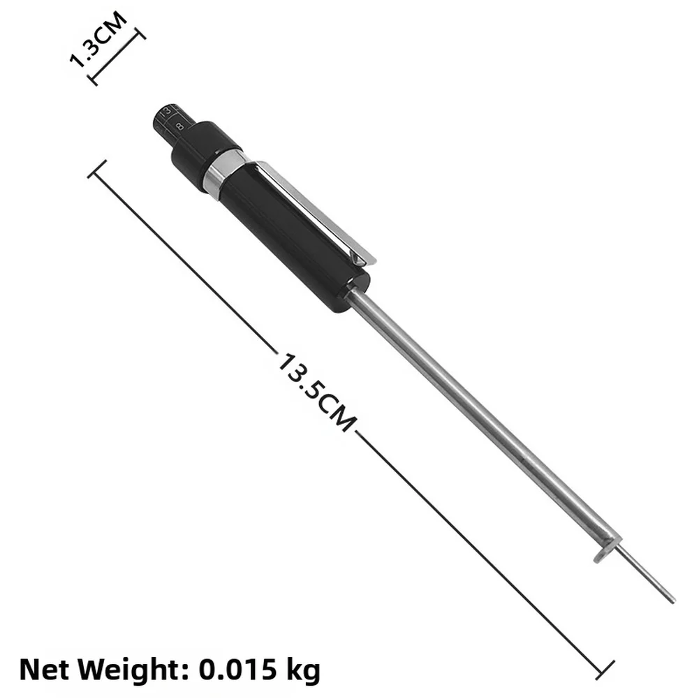 

Brake Pad Gauge Tool for Measuring Brake Lining Wear Precisely with High Strength Aluminum and Stainless Steel for Long Term Use