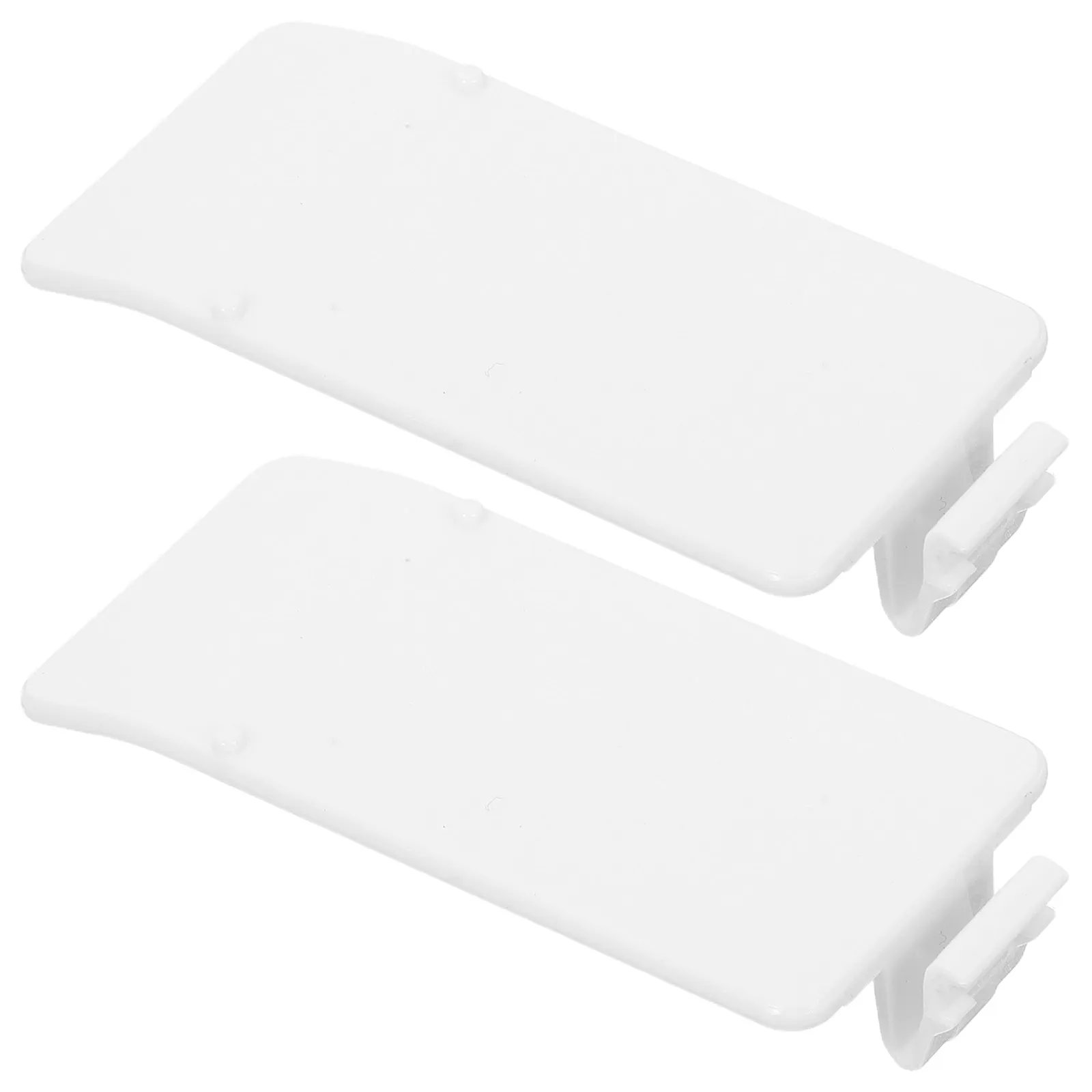 2pcs Replacement Lid for Remote Battery Plastic Remote Battery Door Cover Plate Shell for Home Living Room Air Conditioner