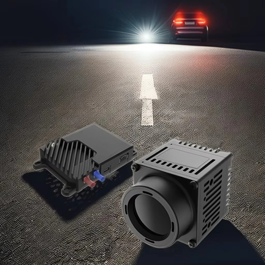 High Performance 640x512 Resolution Thermal Imaging Scanner with Night Vision Sensor