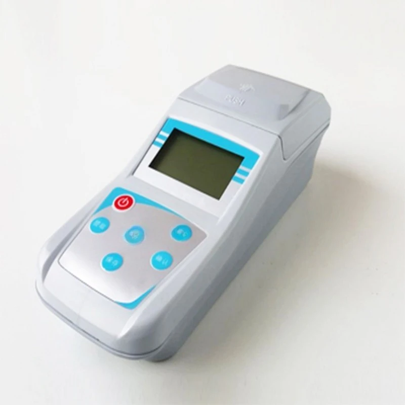 

Water quality residual chlorine tester with cuvette, portable water quality tester