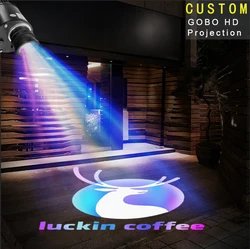Custom GOBO LOGO waterproof outdoor advertising projector light