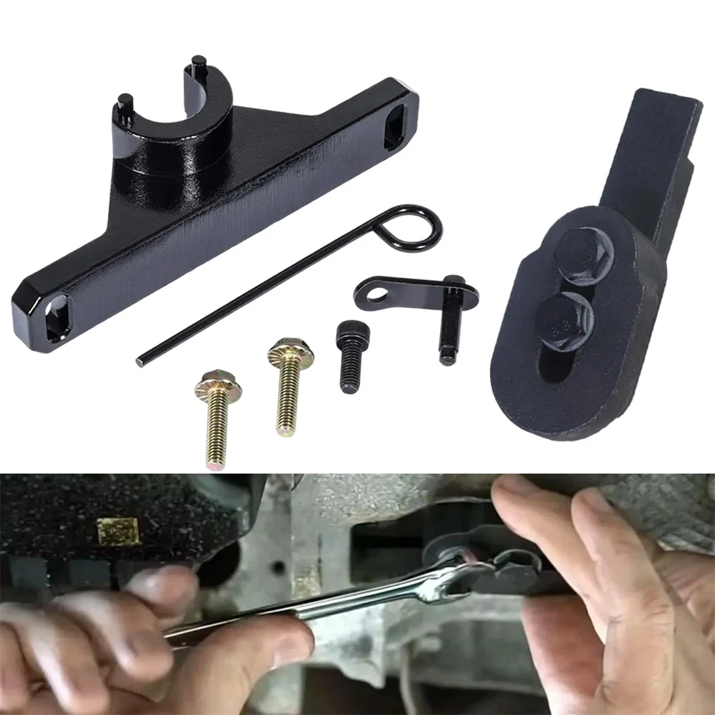 Timing Tool Set Flywheel Holder For Engine Timing for service Flywheel Locking Tool Central Bolt Release Oil Pump Seal