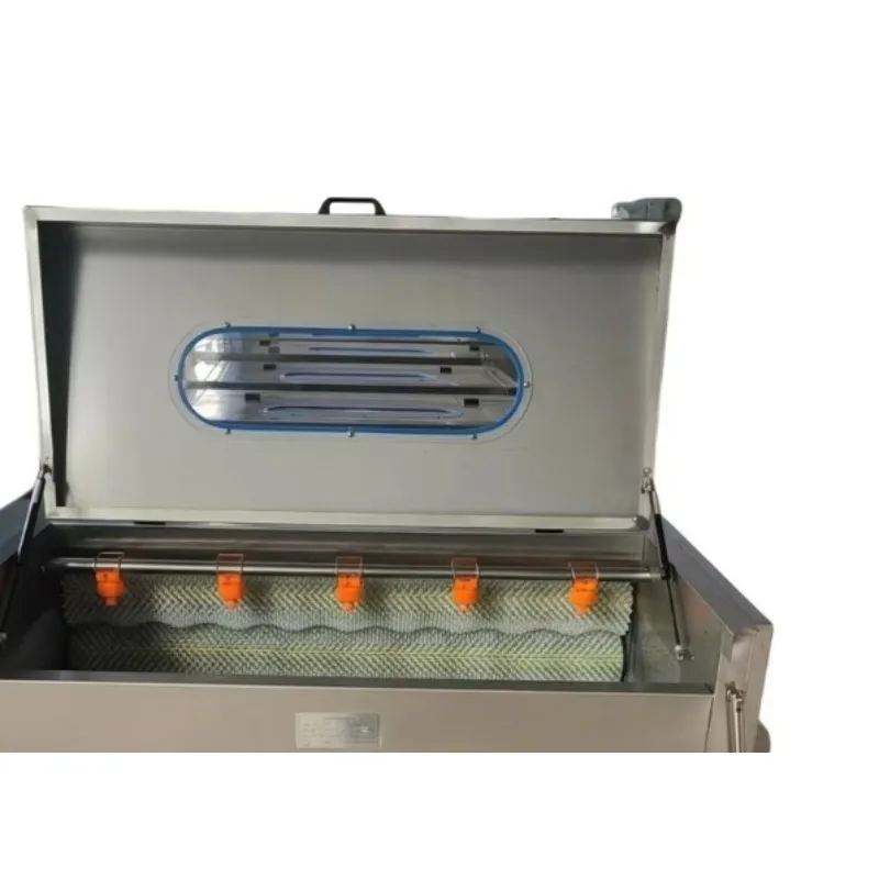 Electric 750W Automatic Taro Konjac Leek Drying Brush Roller Ginger Potato Vegetable Cut Cassava Washing and Peeling Machine XH
