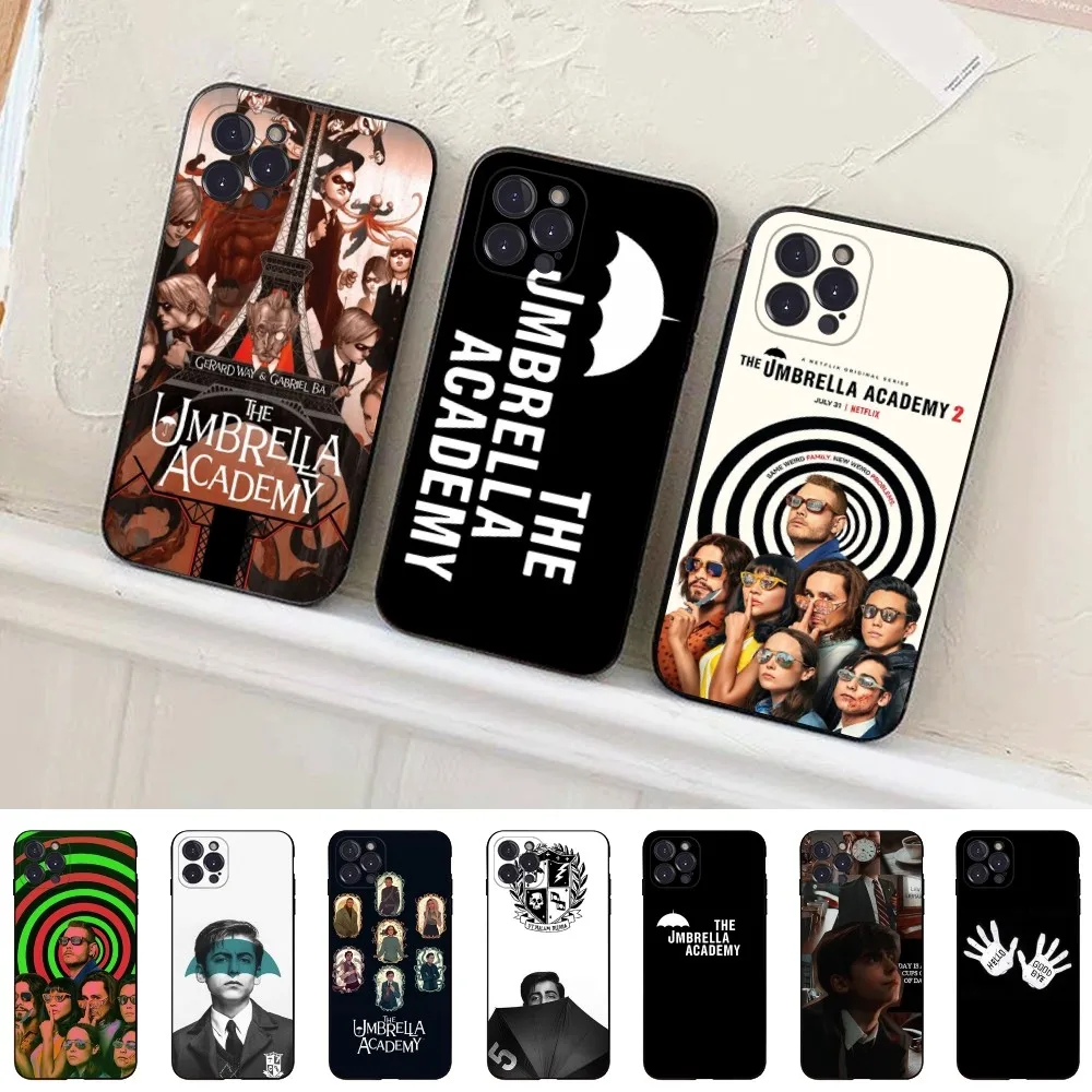 Umbrella Academy Phone Case Silicone Soft for iphone 15 14 13 12 11 Pro Mini XS MAX 8 7 6 Plus X XS XR Cover