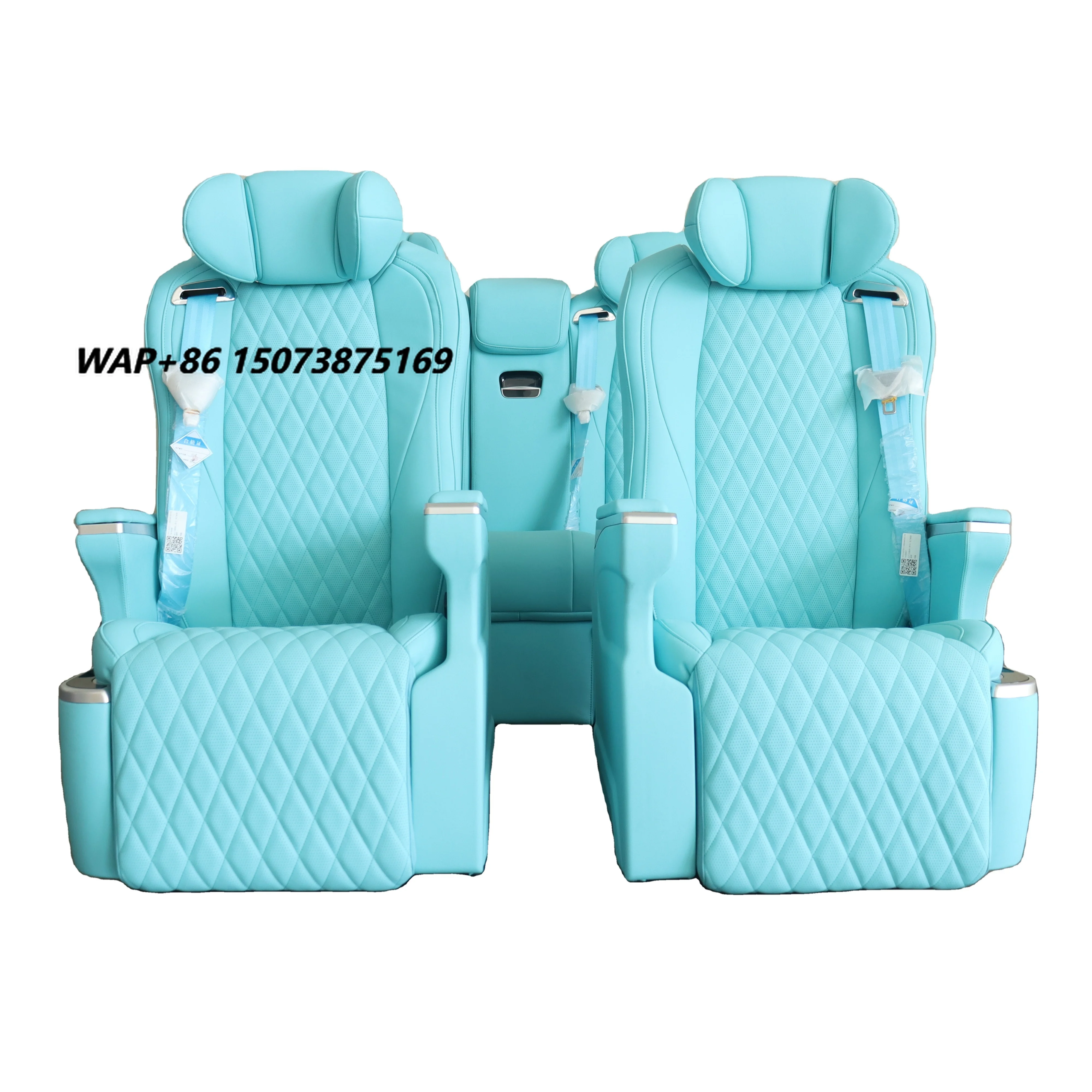 Auto Interior Upgrade VIP Pilot Seat Custom Luxury Van Captain Seats with Bench for v Class  Sienna Kia Carnival