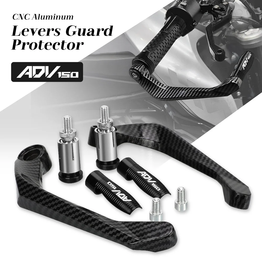 

For Honda ADV 150 ADV150 2019 2020 2021 - 2023 Motorcycle Handlebar Grips Guards Brake Clutch Levers Handle Bar Protector Guard