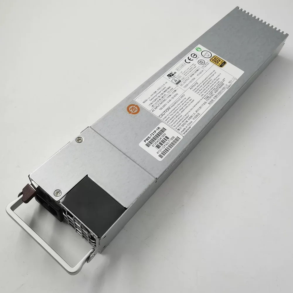 100% Test for Server Power Supply for Supermicro PWS-721P-1R 720W Work Good