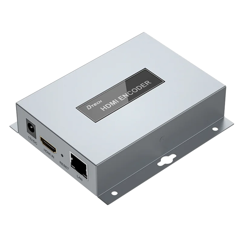 

DTECH High Quality OEM ODM 1080P@60hz Video Decoder Over Cat5e Cat6 HDMI H.264 H.265 Extender