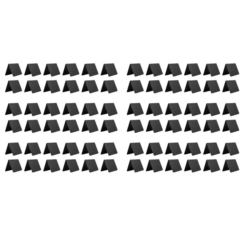 AT19-72 PCS Mini Chalkboard Signs 4X3inch Small Chalkboard Chalk Sign Food Labels For Party Buffet Tables ,Easy To Write