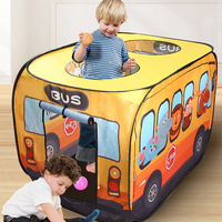 Kid Foldable Play Tent Indoor Outdoor Tent House Play Toys Garden Car Themed Foldable Tent Ocean Ball Pool Girl Boy Gift Game