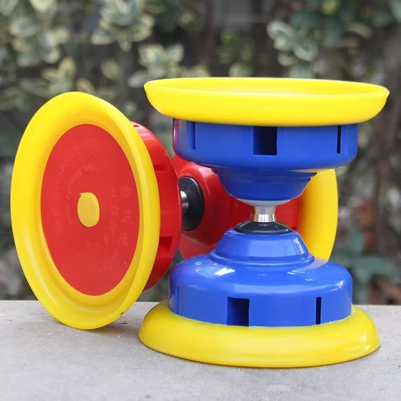 Yoyo Diabolo with Whistle Sound Triple Bearings Professional Juggling Toys For Adults Beginners Includes Sticks String Net Bag