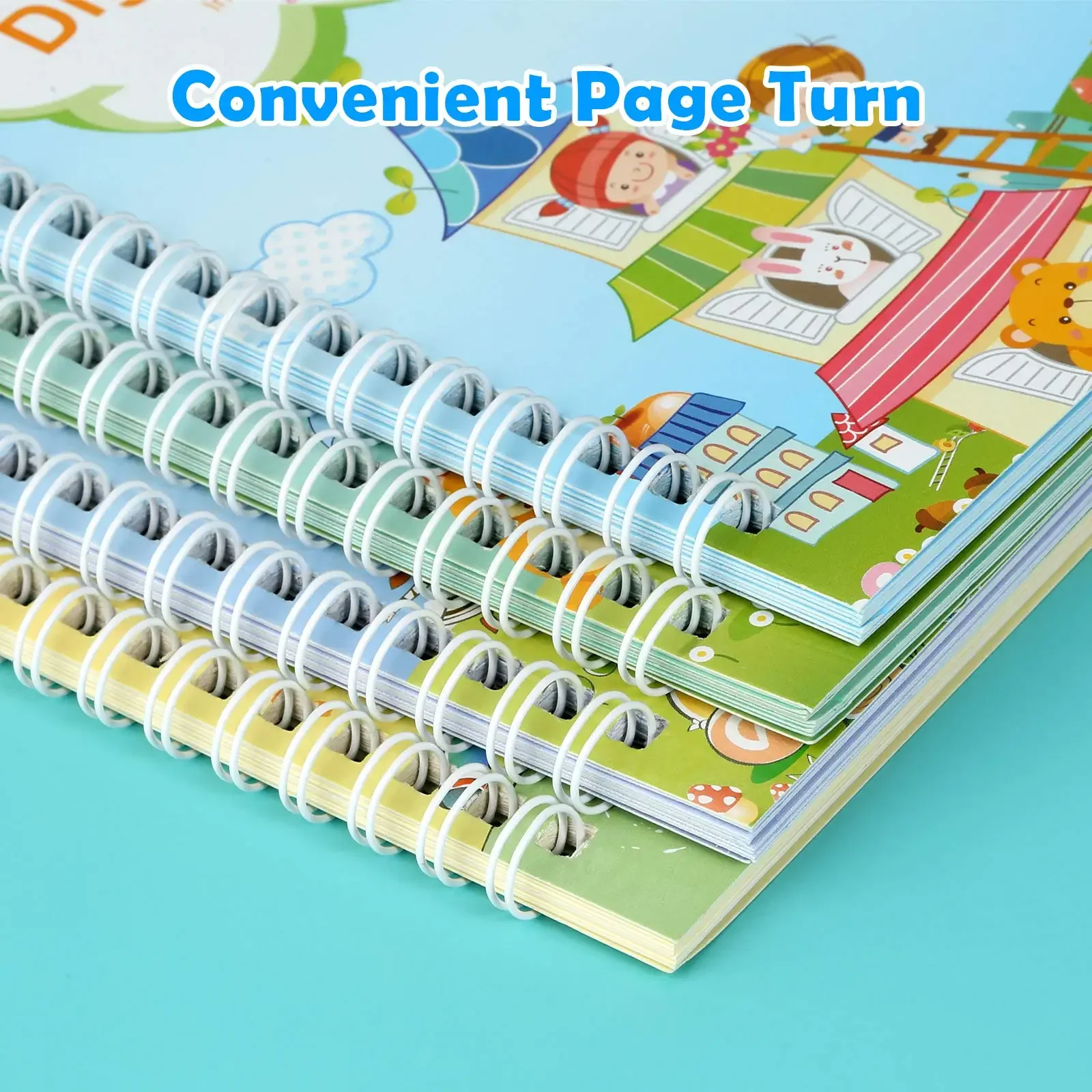 Magic Copy Book Kids Books Practice Copybook For Calligraphy Montessori Children's Educational Coloring