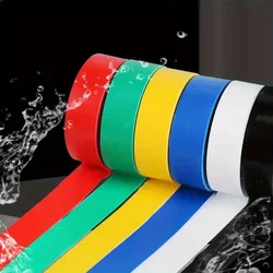 6/10pcsMulti-color Electrical Tape Set Durable Fireproof Insulating Metal-safe Adhesive for Home Industrial Use 394 Inches 18mm