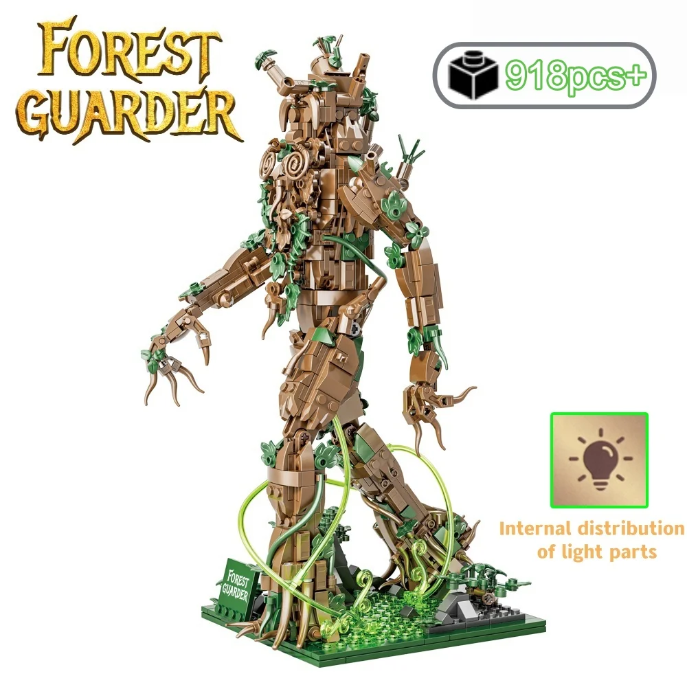 مجموعة مكعبات بناء Creative Forest Guardian MOC مجموعة نماذج تجميع فنية هدية للأطفال هدايا عيد الميلاد وعيد الميلاد والهالوين #1