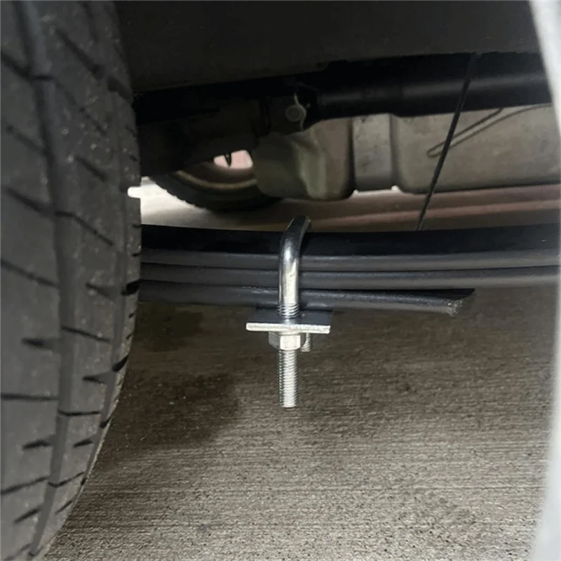 

CQMF-Leaf Spring Clamp Kit 4 Pack Fits Leaf Springs Up Locks Together For Stabilizing Provides Better S