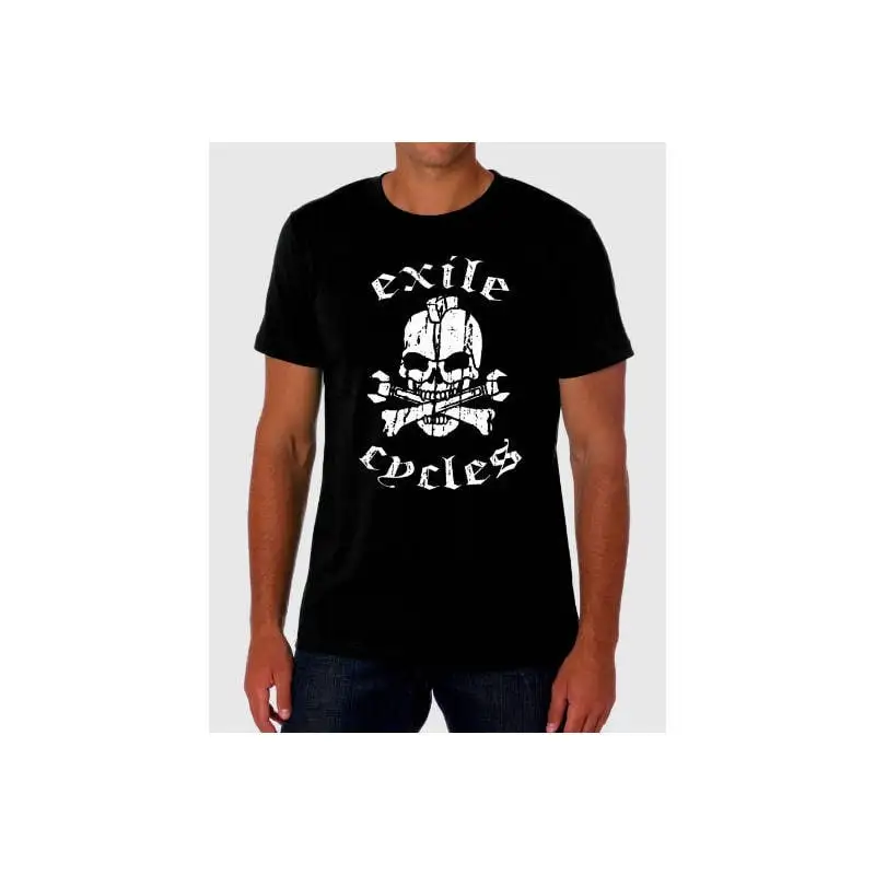 Exile cycles men T Shirt different sizes chopper builder