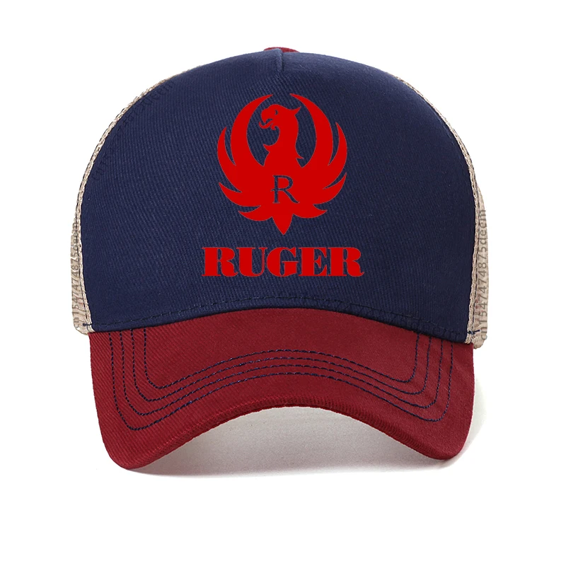 

Ruger Rugged Reliable Firearms Awesome Cap Outdoor Tactics Baseball Caps For Men Women fishing hat Mesh breathable hats